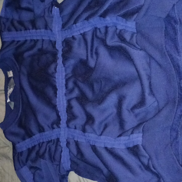 80s Vintage Puckered sweatshirt - Picture 3 of 10